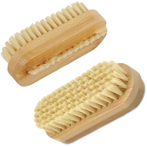CVNRCLP Bamboo Nail Brush Set for All Cover