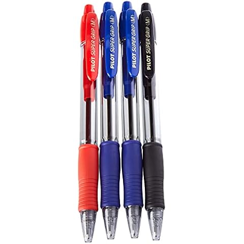 Bolígrafo retráctil Pilot Supergrip multicolor Cover