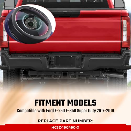 Image of HC3Z-19G490-X Backup Camera Fit for Ford F250 F350 Super Duty 2017-2019
