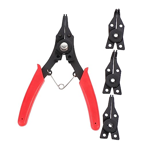 Angoily Pliers 1 Set Professional Circlip Pliers Tool Easy to Use for Ring Removal and Retaining Fit for Car
