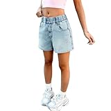 【Progettazione】: La Pantaloncini di jeans per bambini Adatto a tutti i tipi di corporatura, garantisce una vestibilità sicura che non scivola né stringe. Il design elasticizzato facilita la vestibilità e offre una protezione maggiore senza dare sensazione di costrizione
