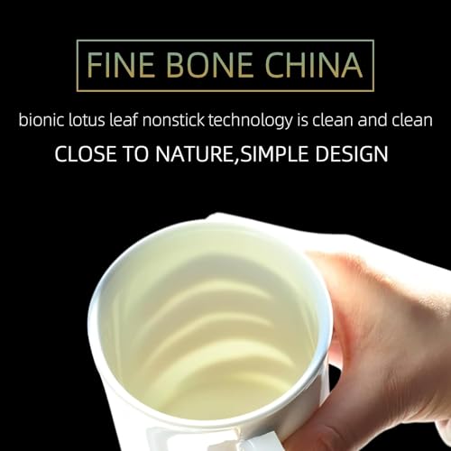 Chulan 14oz Bone China Mugs Set