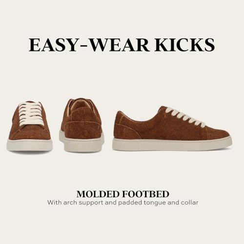Image of Frye Ivy Low Lace Sneakers for Women - Removable Footbed Shoes - Leather Womens Casual Shoes - Crafted from Soft, Vintage Italian Leather with Removable Molded Footbed