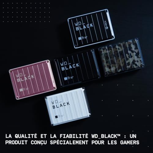 Disque Dur WD P10 Game Drive 5TB HDD USB A 130MB/ Portable Gaming - vue 6