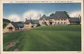 The Country Club of Ashville Asheville, North Carolina NC Original Antique Postcard
