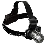 Material de gran calidad KRAFTWERK 32061 - Linterna frontal LED con zoom