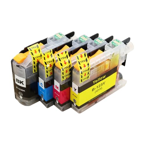 Cartouche LC123M pour MFC-J470DW, idéale pour imprimer les dossiers maison