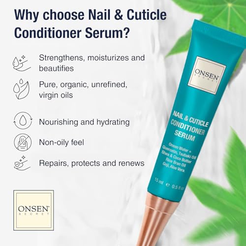 Onsen Secret CUTICLE-OIL-15ML Onsen Cuticle Cream W/Nail Cuticle Oil thumb #2