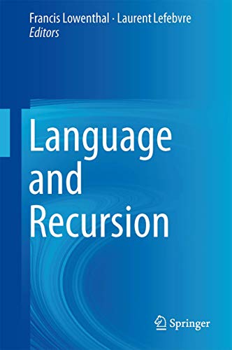 Language and Recursion 1493931539 Book Cover