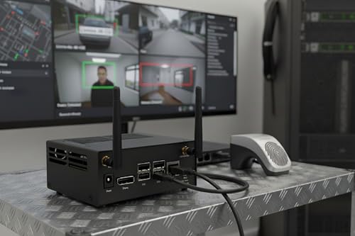 Caja para Kit de Desarrollo NVIDIA Jetson Orin Nano Super – Carcasa de aluminio con ventilación y montaje VESA miniatura 7