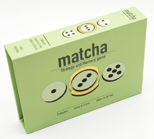Matcha - Juego de Mesa de Memoria y Estrategia con Fichas de Cerámica miniatura 2