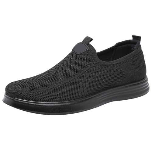 Mocasines casuales de malla para hombre, calzado comodo y transpirable talla 41 1/3 EU
