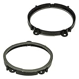 tomzz Lautsprecheradapter / Lautsprecherringe ermöglichen den Austausch der originalen Werkslautsprecher gegen hochwertigere Speaker gängiger Marken