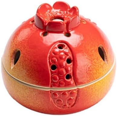 GeRRiT Incense Holder Incense Burner Incense Waterfall Creative Ceramic Plate Incense Burner Incense Burner Household Indoor Incense Burner Backflow Incense Burner (A S), Small