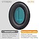 SoloWIT® Professionelle Ersatz Ohrpolster für Bose, kompatibel mit Over-Ear Kopfhörern von QuietComfort 15 QC15 QC25 QC2 QC35/Ae2 Ae2i Ae2w/SoundTrue & SoundLink Around-Ear