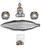 adventskranz modern depot Alle Bestandteile können getrennt voneinander genutzt werden, um Ihnen Spielraum für eigene Gestaltung zu lassen. Zum Lieferumpfang gehört: ✔️ Buddha Statue ✔️ 2 Teelichthalter und 2 Teelichter ✔️ Verpackte Dekosteine ✔️ Deko-Aufstellplatte
