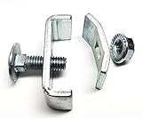 Quest Manufacturing Cable Tray Coupler, Zinc (CT0001-03),Silver