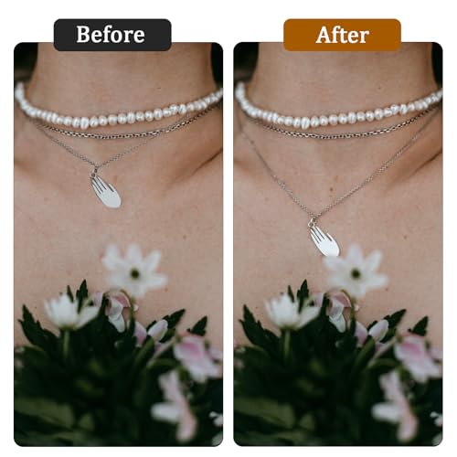 Extensor de cadena de pulsera extraíble para solucionar problemas de talla en joyería 4