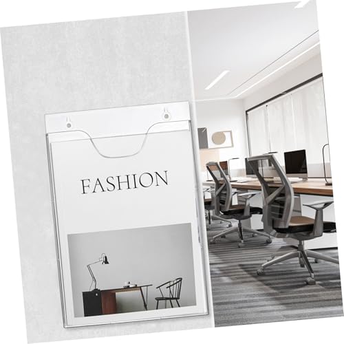 Porte-documents vertical transparent pour optimiser le bureau d'école - 7