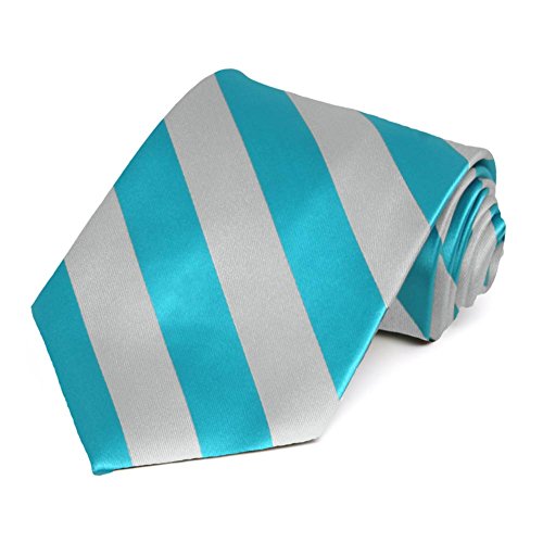 Image of tiemart Men's Striped Tie Standard Length
