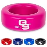 GoSports Baseball and Softball Bat Weight - 16 oz Baseball Donut - Pink