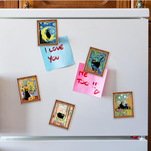 Imanes decorativos rectangulares para refrigerador x6 miniatura 4