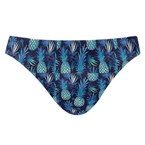 Pineapple Fruit Swim Briefs for Men Swimsuit Bikini Swimwear S B0400987