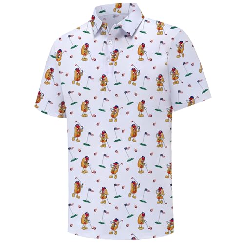 GWOWLWF Hot Dog Golf Shirt