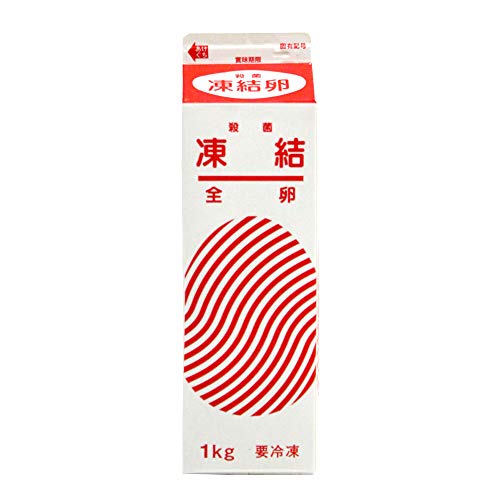 【ママパン】イフジ産業 凍結全卵(殺菌) 1kg 冷凍全卵