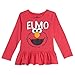 Sesame Street Elmo Toddler Girls 2 Pack T-Shirts Multicolored 3T