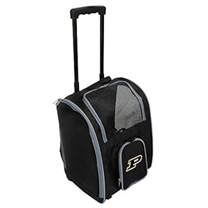 NCAA Premium Wheeled Pet Carrier