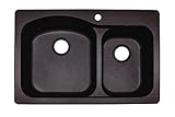 Franke DIG62F91-MOC Sink, Large, Mocha