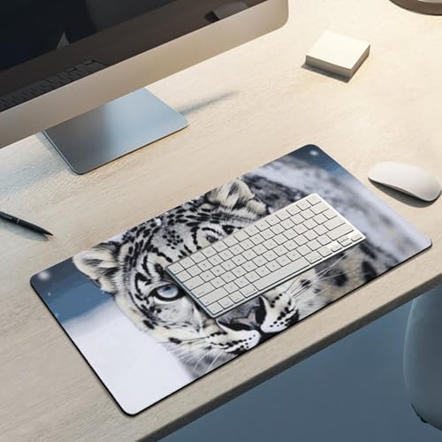 Mouse Pad RLDOBOFE Blanco Antideslizante 24x12 pulg miniatura 5