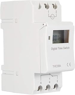 Cyfrowy wyłącznik czasowy, wyłącznik czasowy wentylatora Cyfrowy wyłącznik czasowy Włącznik czasowy światła dla wentylatorów do reklamy Znak Lampa do lampy ulicznej do świateł(12V)