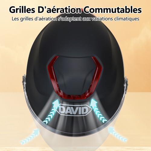 Casque ouvert classique ajustable pour éliminer la chaleur et la pression