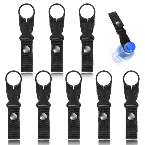 qhklew Wasserflaschenhalter Clip,8 Stück Schlüsselanhänger Flaschenhalter mit Gürtelschnalle, Nylon Gürtel Flaschenhalter Clips für Camping Wandern Reisen Angeln Outdoor qhklew Wasserflaschenhalter Clip,8 Stück Schlüsselanhänger Flaschenhalter mit Gürtelschnalle, Nylon Gürtel Flaschenhalter Clips für Camping Wandern Reisen Angeln Outdoor