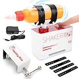 YOFSZJ Upgraded Paint Shaker for Model Paints – High-Power Oscillating Bottle Mixer for Acrylics, Inks, Pigments, Glues & Hobby Supplies | Hands-Free Clamping Design, Fast 10s Mixing