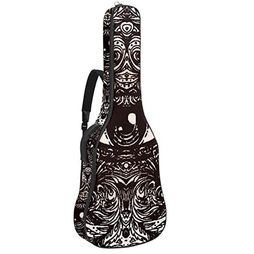 Housse de protection imperméable en tissu Oxford pour guitare électrique avec poignée latérale rembourrée Motif mandala Motif floral, Multicolore 10., 42.9×16.9×4.7 in, Sacs pour guitare acoustique - Les Beatles, Paul McCartney, John Lennon, RIngo Starr, George Harrison Housse de protection imperméable en tissu Oxford pour guitare électrique avec poignée latérale rembourrée Motif mandala Motif floral, Multicolore 10., 42.9x16.9x4.7 in, Sacs pour guitare acoustique