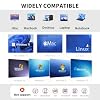 External DVD/CD Drive, DVD Player for Laptop 8 in 1, Portable CD Burner +/-RW Drive, CD Player for ROM Rewriter Burner, Compatible with Laptop, Desktop PC, Windows MacBook Linux Mac OS (8 in 1)