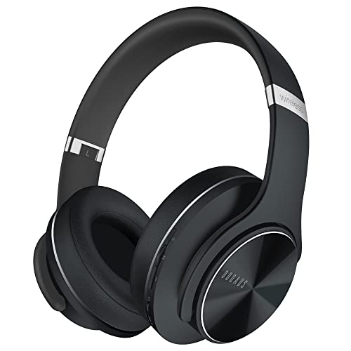 DOQAUS ワイヤレスヘッドホン ブラック Amazon.co.jp: DOQAUS(ドカアス) ヘッドホン Bluetooth5.3 ワイヤレス