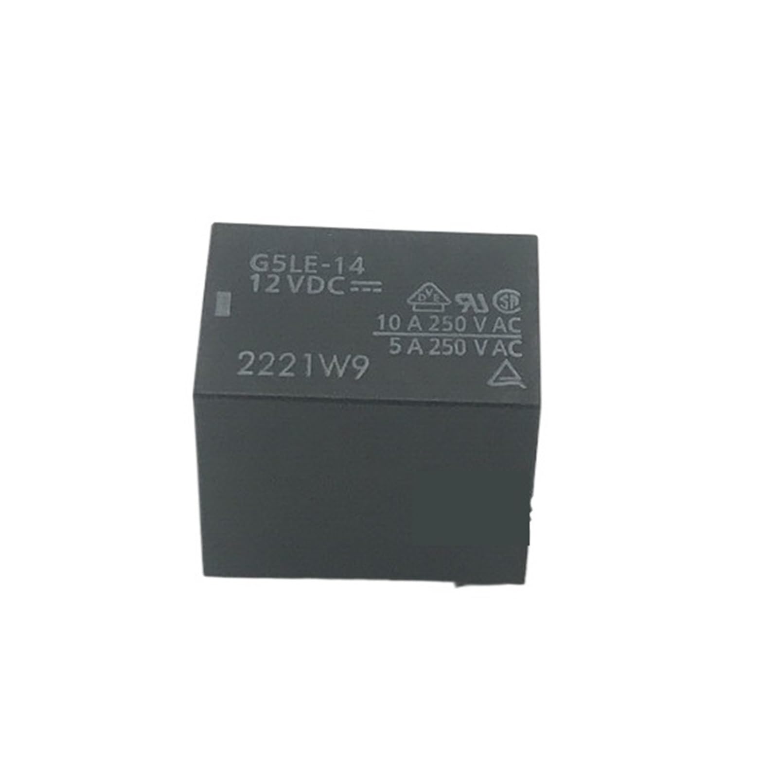Relé G5LE-14-12VDC de 10A soluciona fallos en circuitos de 5 pines