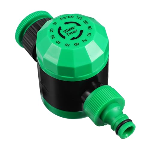 BESTonZON Watering Timer Controller for Outdoor Garden Hose Automatic Shut Off Easy Setup Rainproof Design for DIY Sprinkler System and Efficient Irrigation