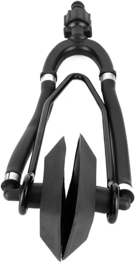 Outboard Boat Motor Water Flusher Dual Feed Large Rectangular Ear Muffs Fast Connection Compatible with Marine Fits Outboards