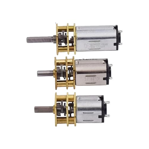 Micro Mini 10mm*12mm N10/N20/N30 Full Metal Gear Motor DC 3V 5V 6V 9V 12V Slow Speed Large Torque DIY Toy Model Electric Lock