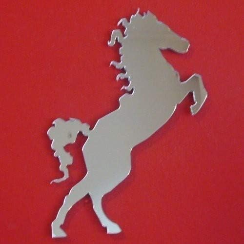 Rearing Horse Mirror 35cm x 30cm