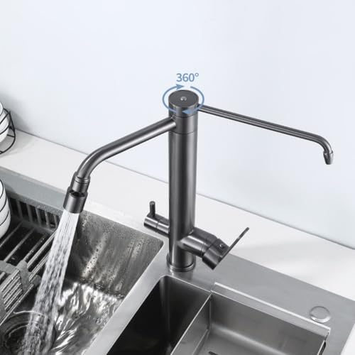 Mitigeur double bec pour eau potable de haute qualite - 5