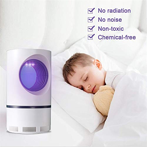 KKmoon Doméstico Mosquito Killer Inalação Mosquito Trap Lamp Eletrônico Mosquito Zapper Lâmpada LED