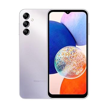 Samsung Galaxy A14 128GB 5G Wi-Fi Tela 6.6'' Dual Chip 4GB RAM Câmera Tripla + Selfie 13MP Bateria de 5000mAh - Prata
