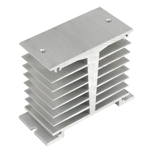 Dissipateur thermique pour relais statique en aluminium à haute dissipation FHSI05-50