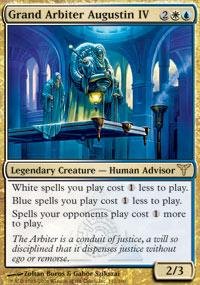 Carta Magic The Gathering - Grand Arbiter Augustin IV (Rara) - Expansión Dissension - Coleccionable